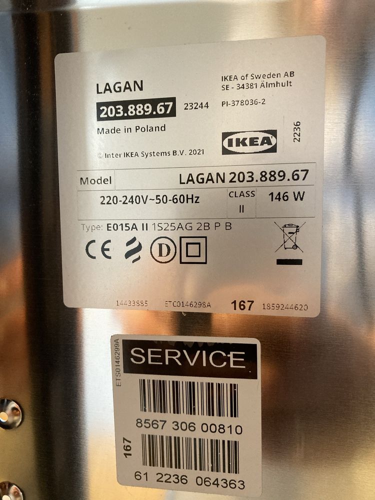 Okap kuchenny / wyciąg IKEA Lagan, nowy