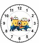 Opłatek na tort Urodziny Minionki