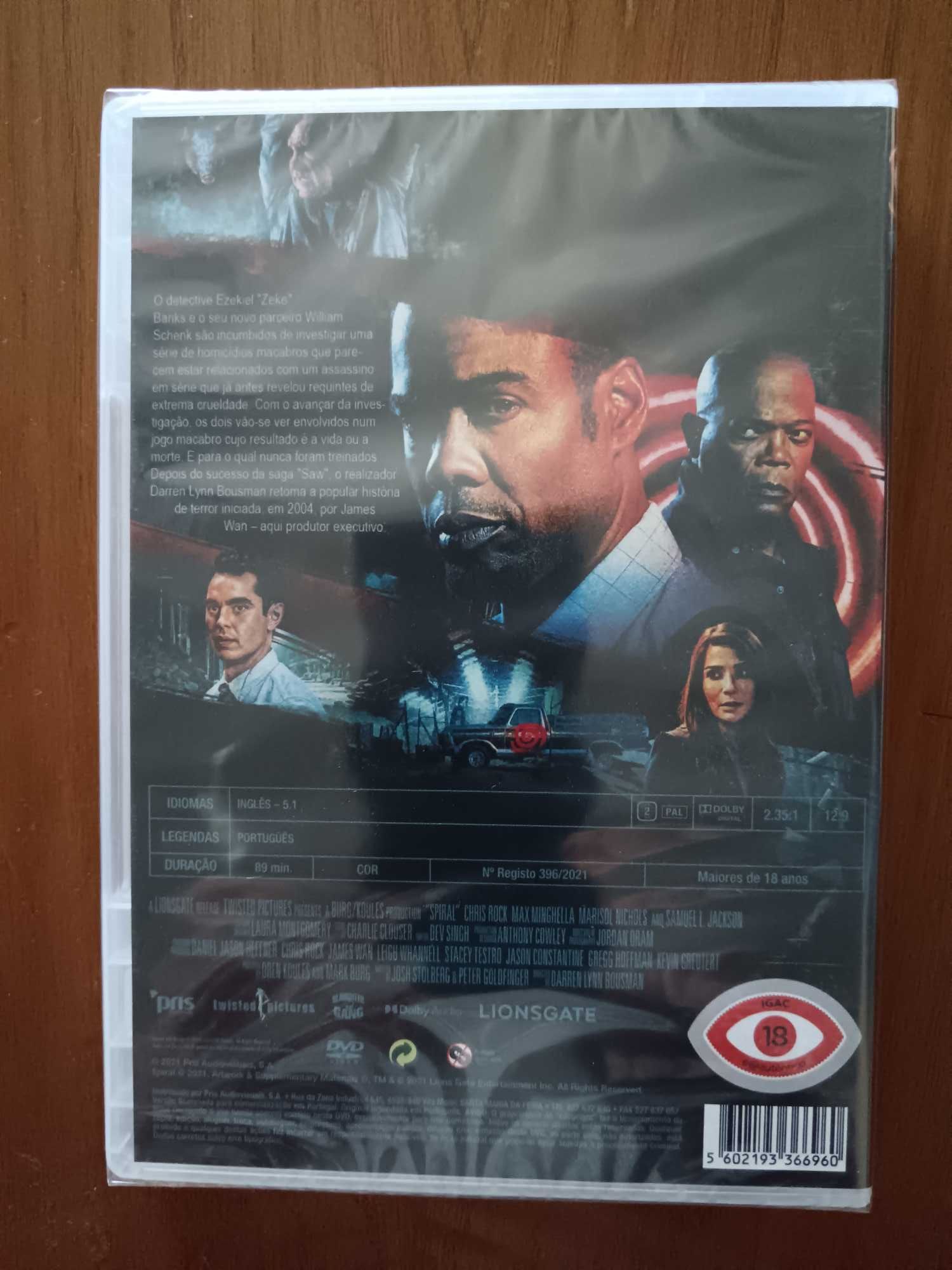 filme dvd original - spiral - o ultimo capitulo - selado