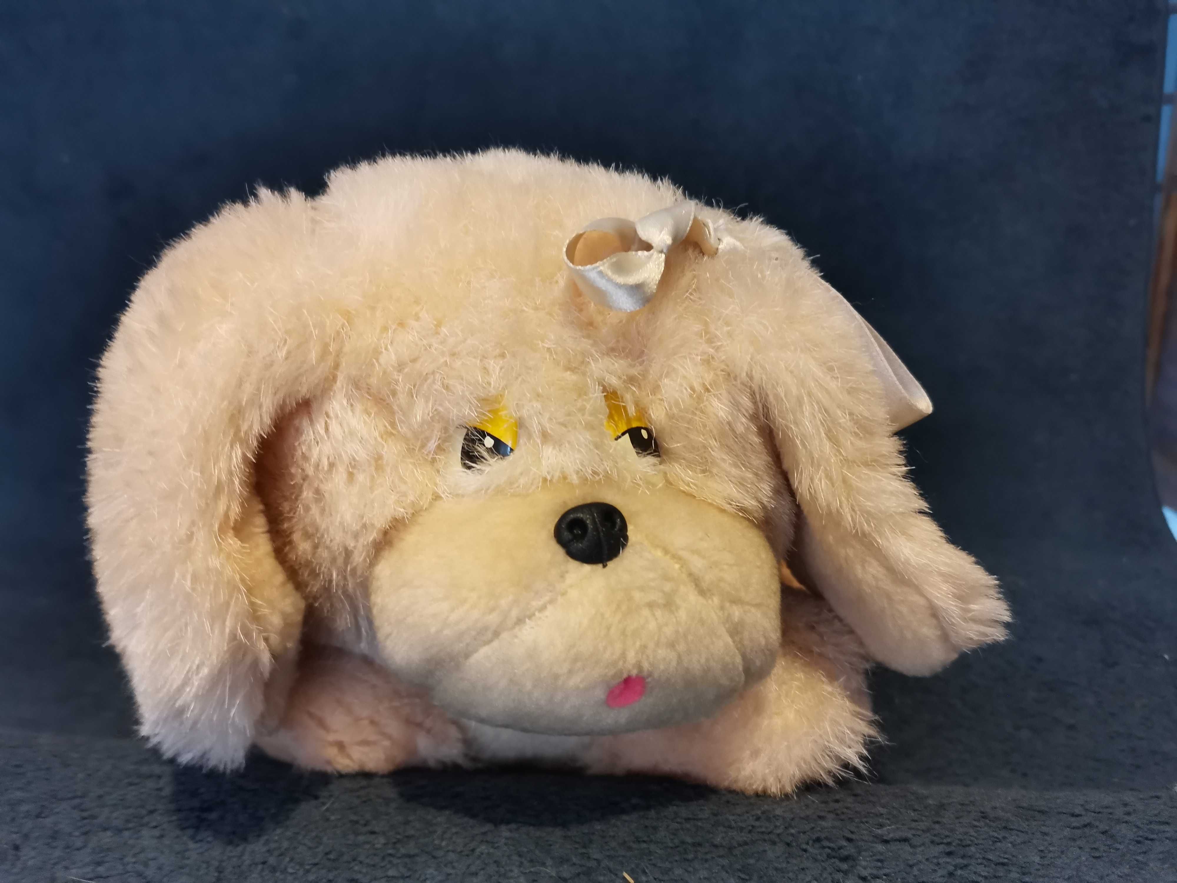 Peluche cão castanho claro