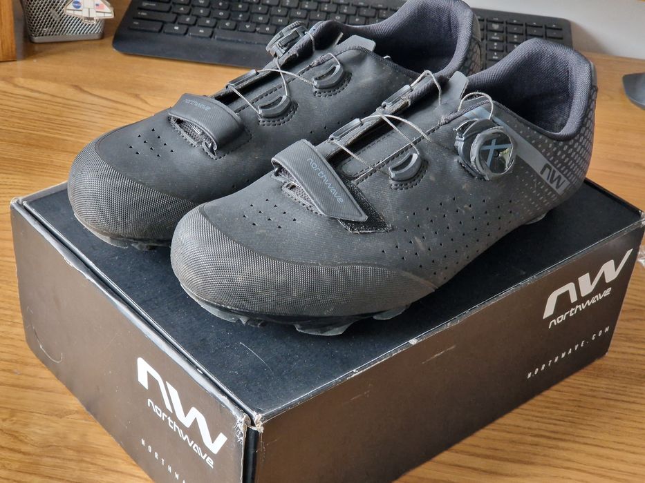 Buty MTB NORTHWAVE Origin Plus 2 Wide czarny spd Rozmiar: 44 gravel