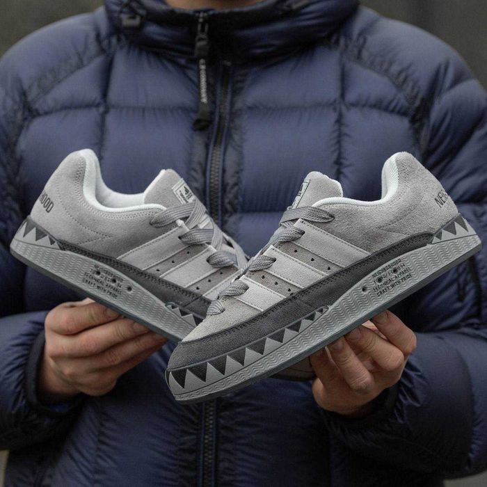 Унисекс замшевые кроссовки Adidas Adimatic x Neighborhood адидас