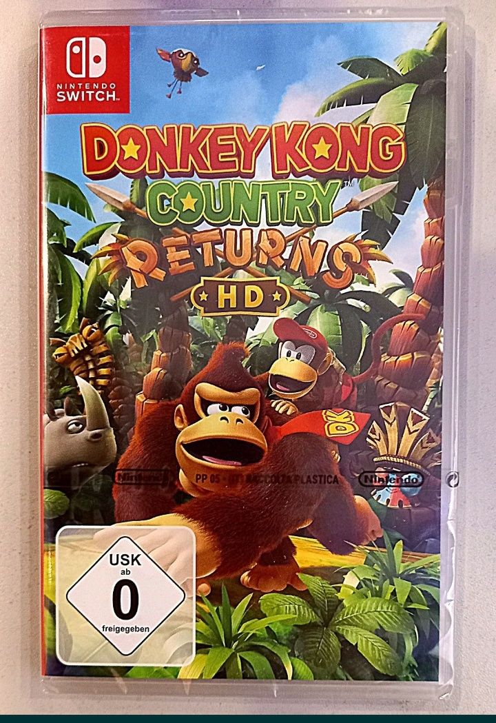 Gra Donkey Kong Country Tropical HD Nintendo Switch 1/2 /Nówka!