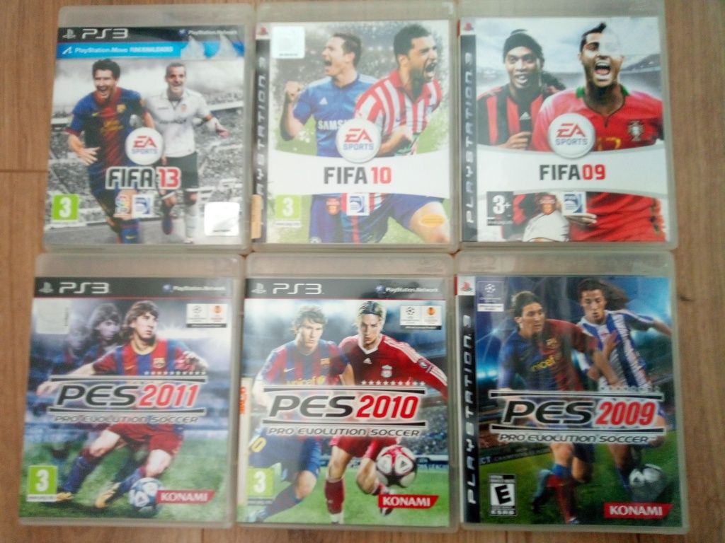 FIFA e PES PlayStation