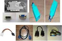 Перехідник DVI-A на VGA, PC/2 - USB