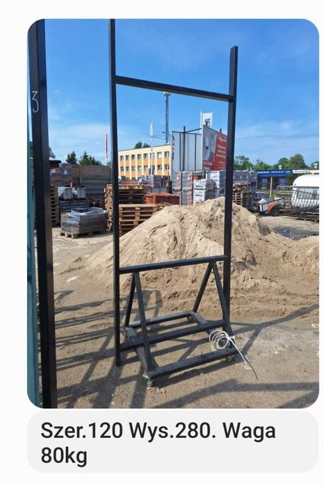 Stojaki do przewozu szyb różne