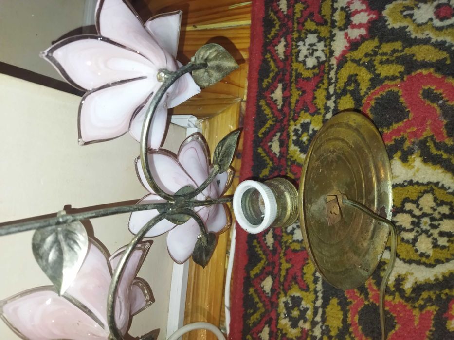 Світильник бра на стіну квіти