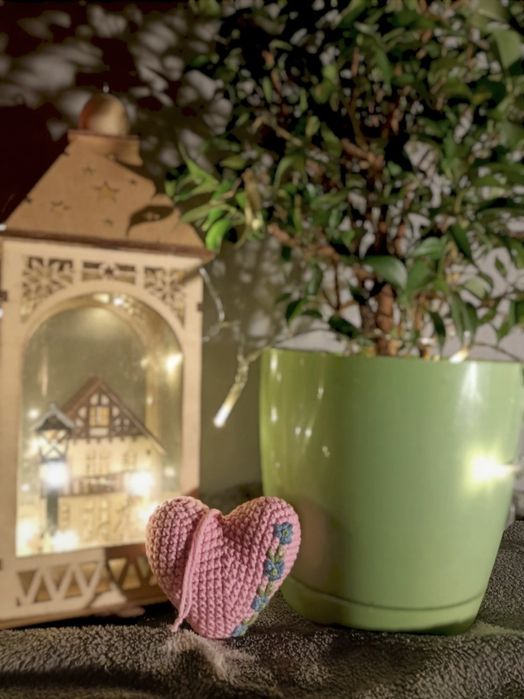 Ozdoba/zawieszka w kształcie serca