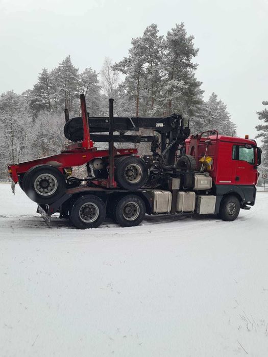 MAN Dłużyca do Drewna , Lasu