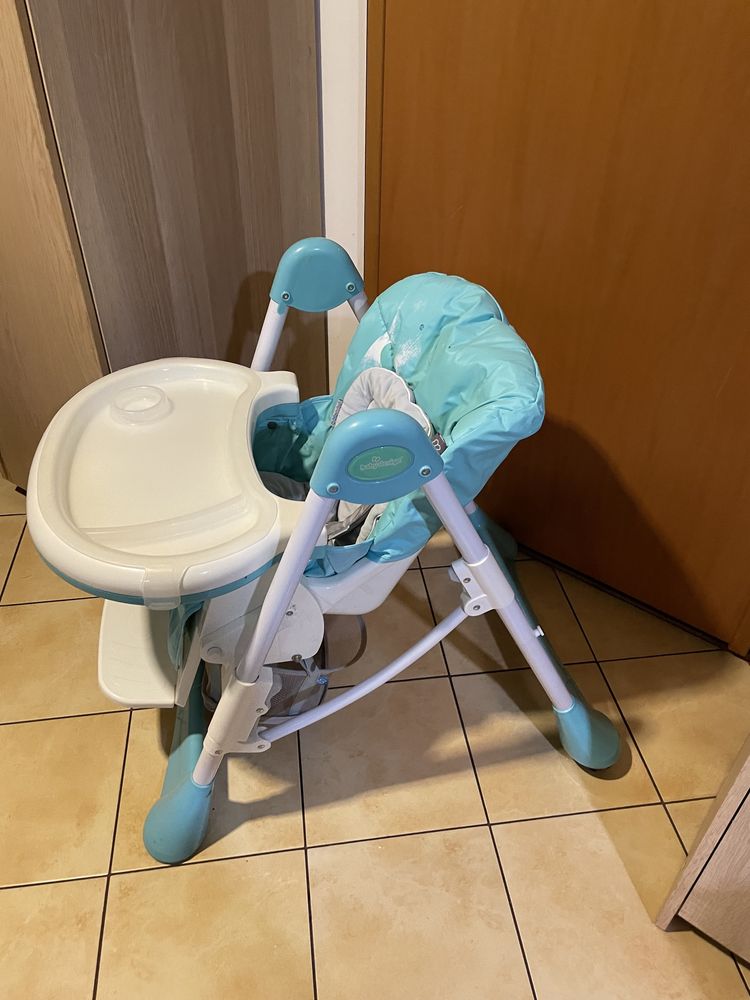 Krzesełko do karmienia baby design pepe regulacja wysokości