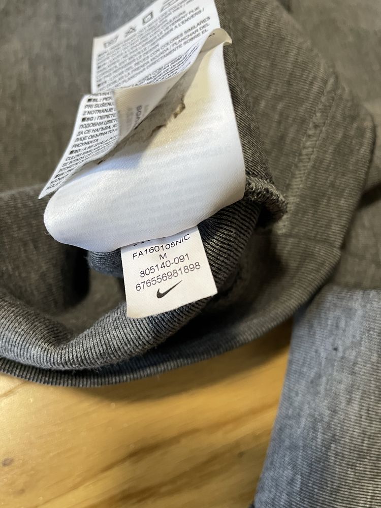 Кофта nike tech fleece M