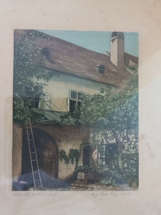 Stary kolorowy obrazek w formie grafiki?