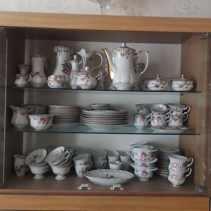 Zestaw porcelany Chodziez Iwona Kryształ  unikat retro vintage