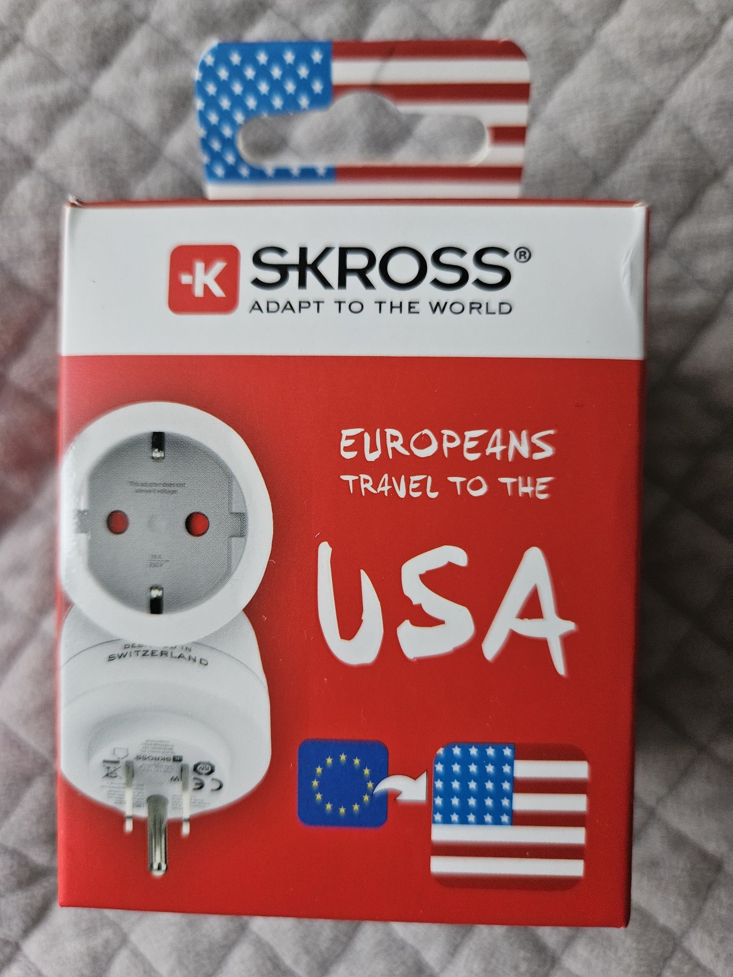 Adapter podróżny do USA Skross