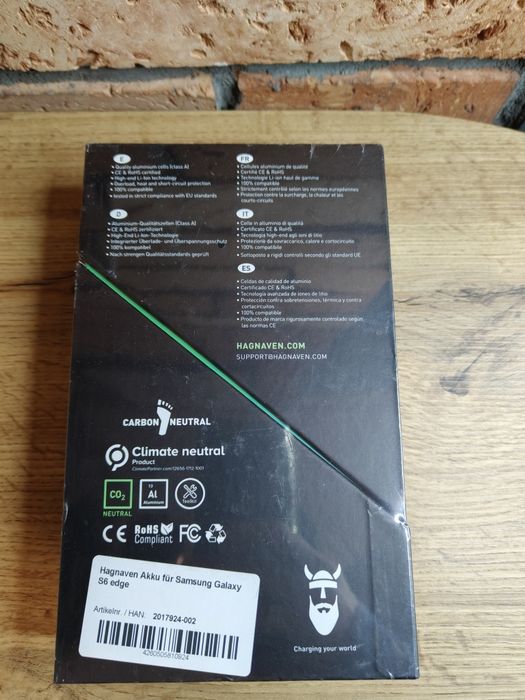 Bateria Hagnaven do Samsung Galaxy S6 Edge + zestaw narzędzi