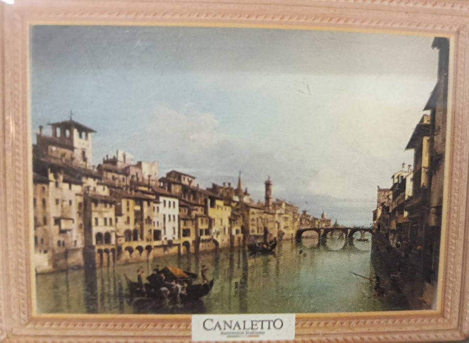 Magnesy na lodówkę Canaletto widoki Italii