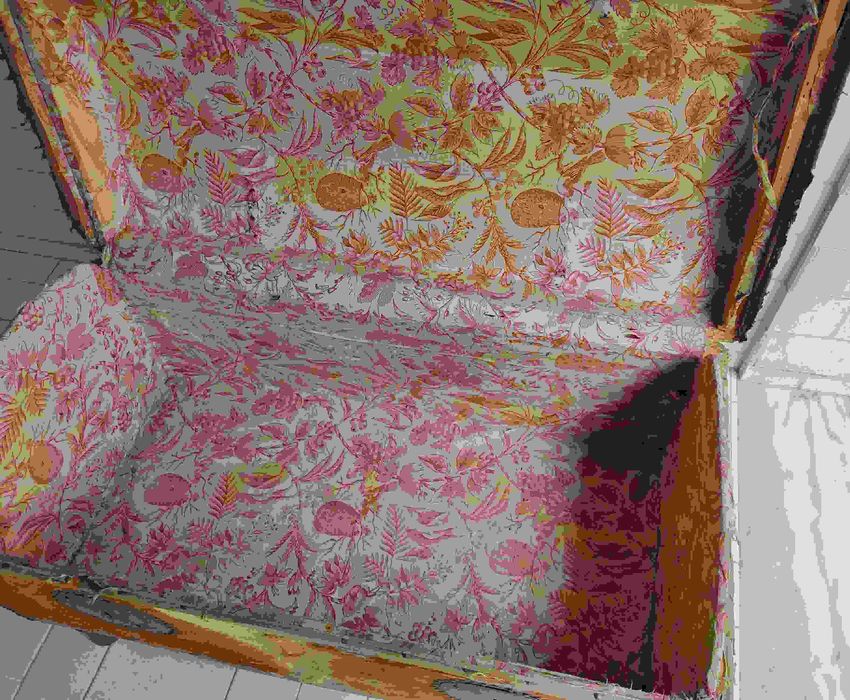 Arca / baú antigo do século XIX — peça única!