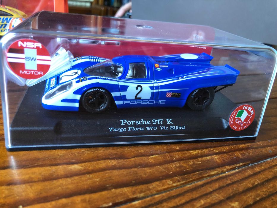 Carrinho NSR Slot Porsche 917 com caixa em muito bom estado