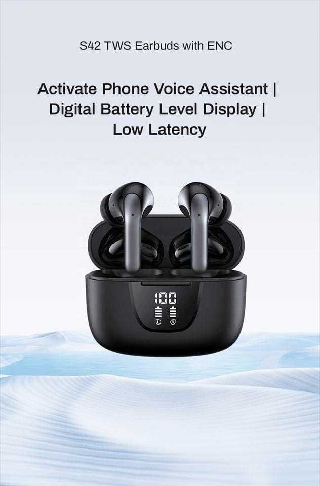 Bezprzewodowe słuchawki Bluetooth S42
