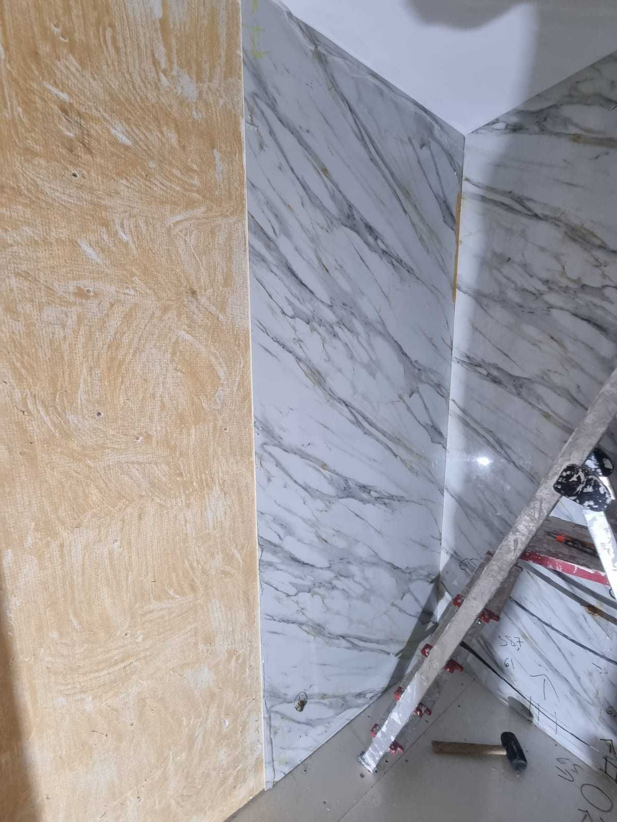 PVC Mármore Folha UV