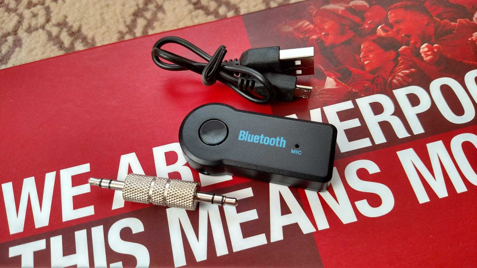 Bluetooth приймач Аудіо ресивер AUX 3.5mm, hands-free