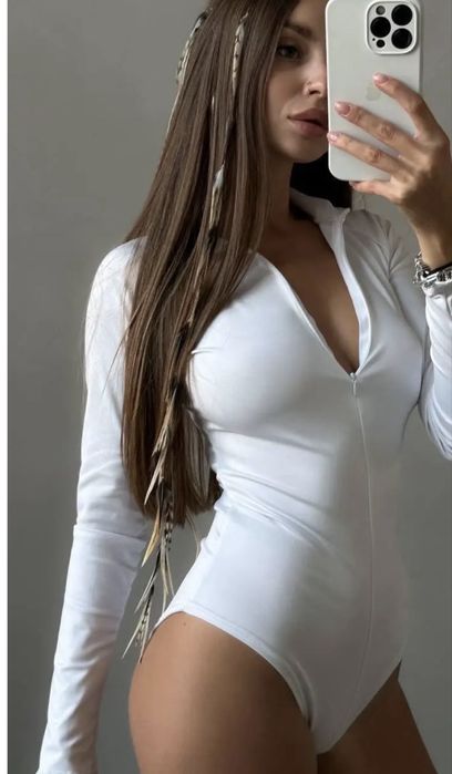 Боді ,білий колір