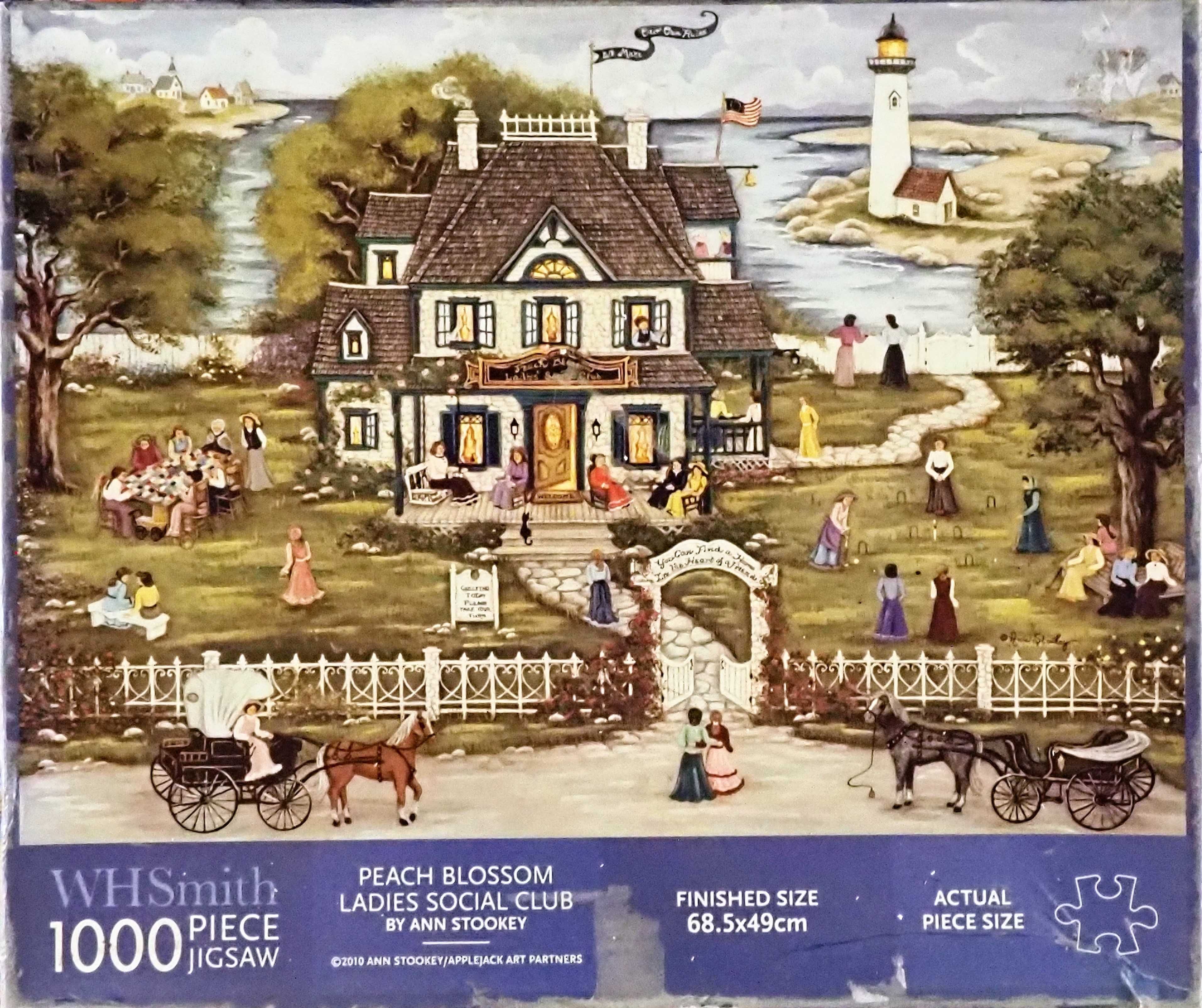 Puzzle WHSmith 1000 - Ann Stookey. Kompletne.