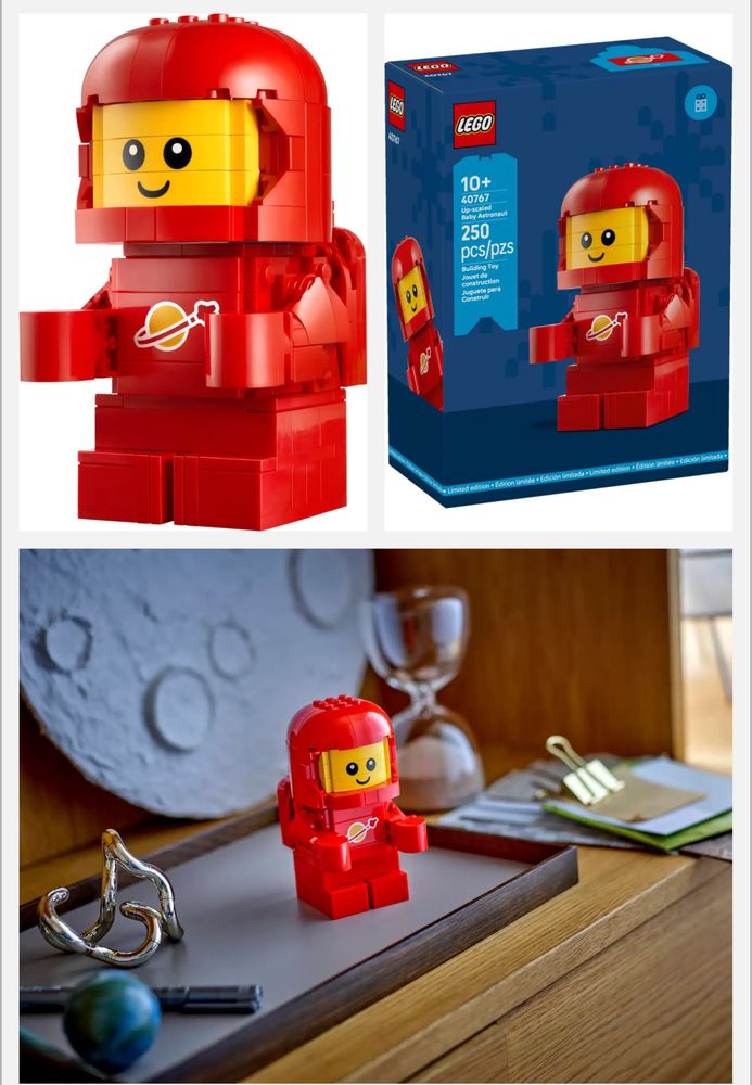 Lego 40767 Збільшений маленький астронавт
