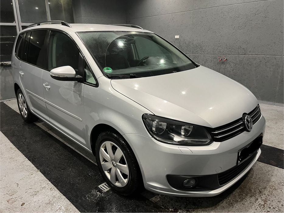 Volkswagen Touran 7os+Tempomat+Podgrz Fptele+Nawigacja+Parktronik+Alu+Aso
