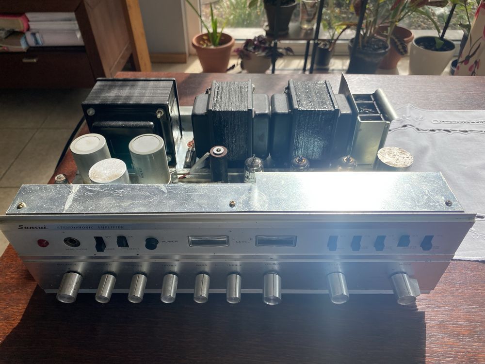 Sansui AU 70 wzmacniacz lampowy