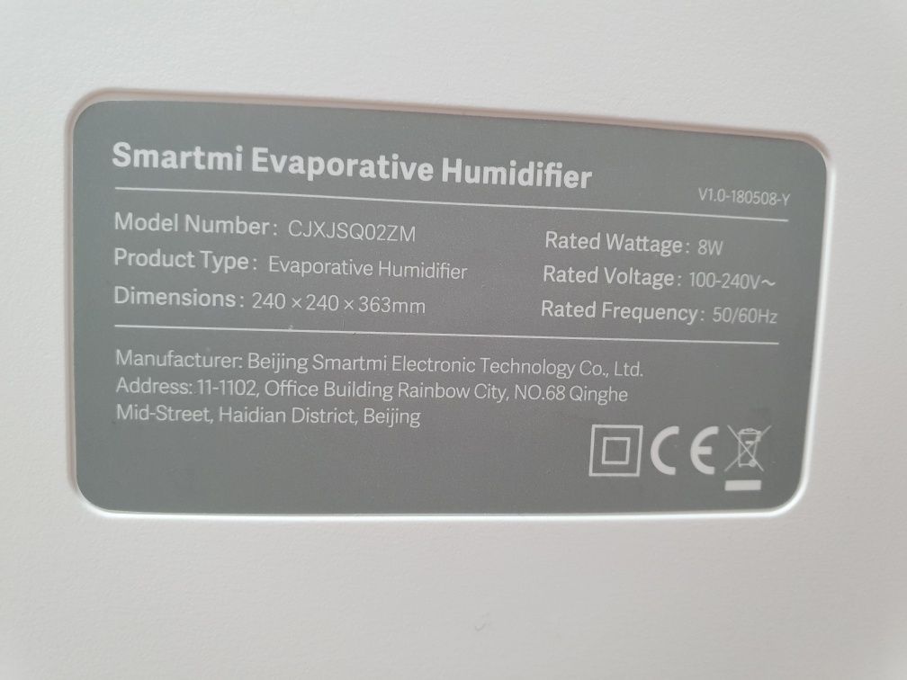 Зволожувач повітря/Мийка XIAOMI SmartMi Humidifier/увлажнитель