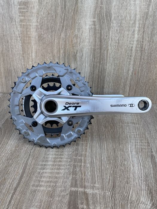 Шатуни Shimano Deore XT 68/73 (175) Truvativ Descendant e*thirteen xtr