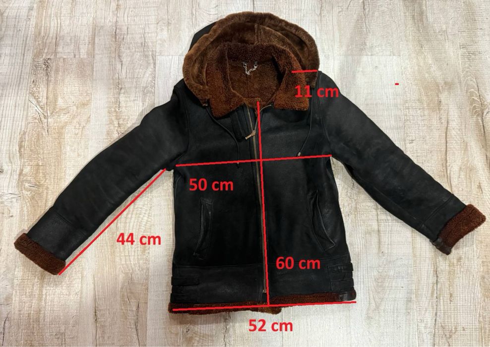 Дубленка Пилот Бомбер