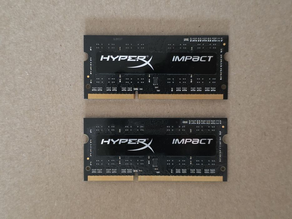 Pamięć RAM do laptopa HyperX Impact, SODIMM, DDR3L, 8 GB, 1600 MHz, CL