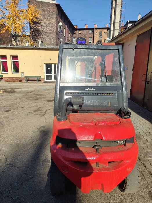 LINDE H25D triplex , pół kabina diesel sprawny gotowy do pracy
