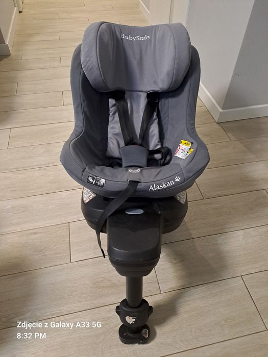 Fotelik samochodowy, dziecięcy, obrotowy BabySafe Alaskan