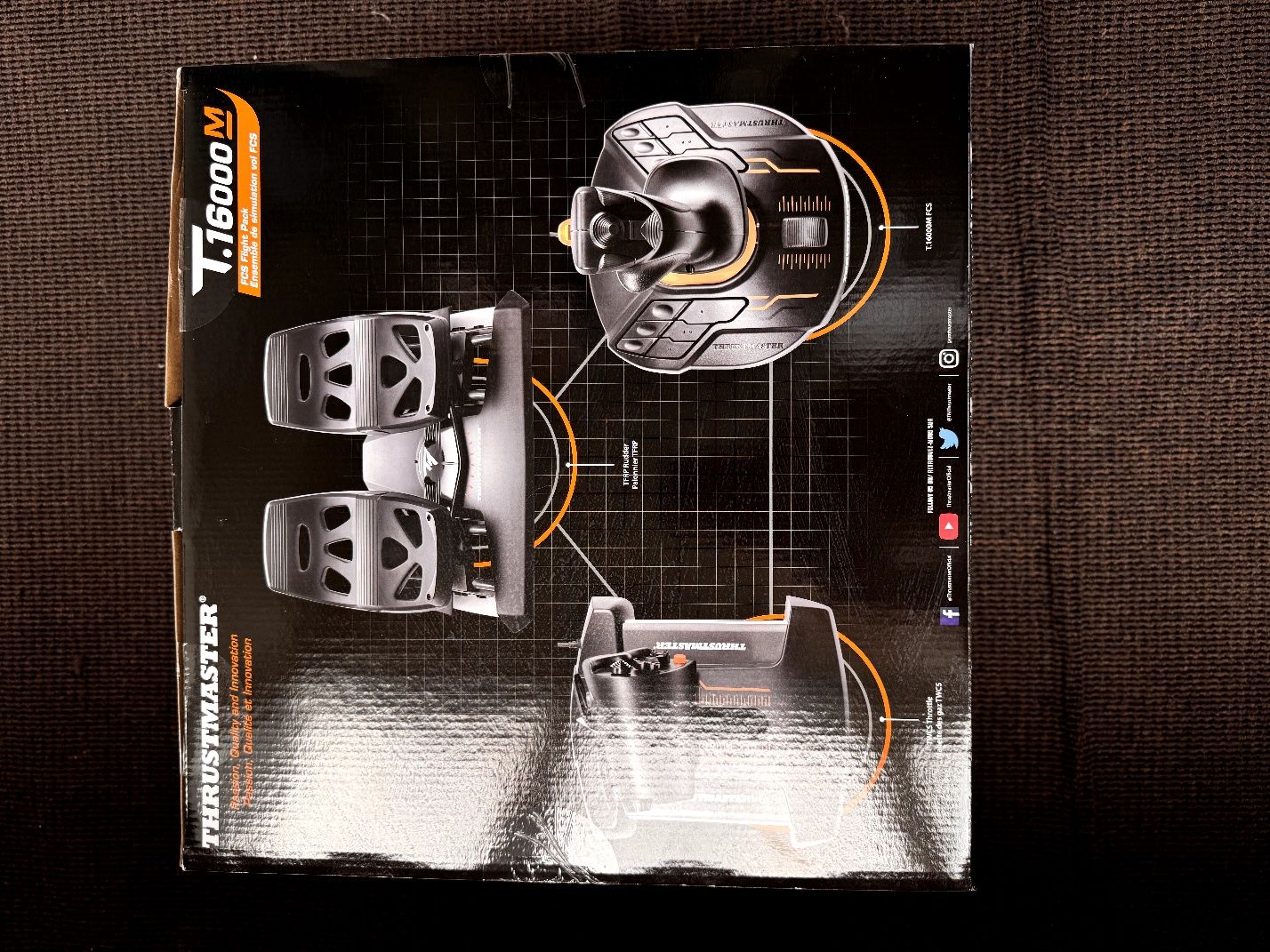 Джойстик для авіасимуляторів Thrustmaster T 1600 M