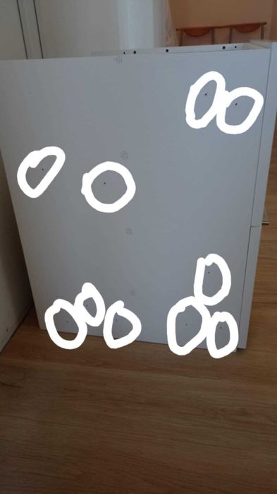 Szafka pod umywalke Remix biala 60 Sensea