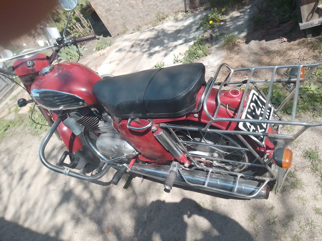 Jawa 250 6v после реставрации