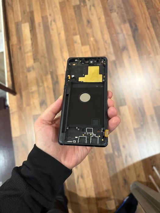 Дисплей Samsung Galaxy Note 10 Lite с рамкой Black экран + сенсор