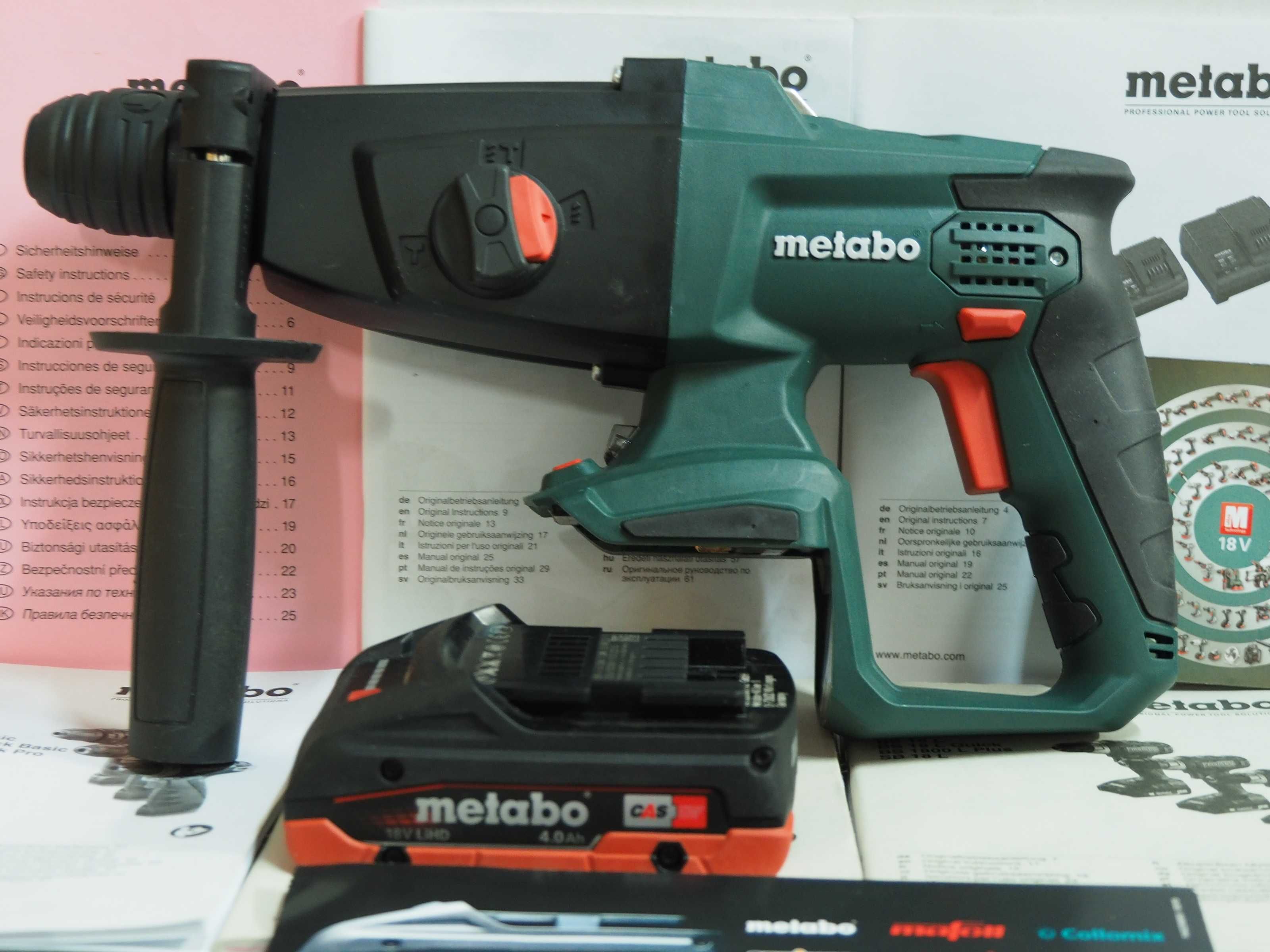 Zestaw METABO KHA 18 LTX wiertarka +bateria 18v 4ah bez walizka