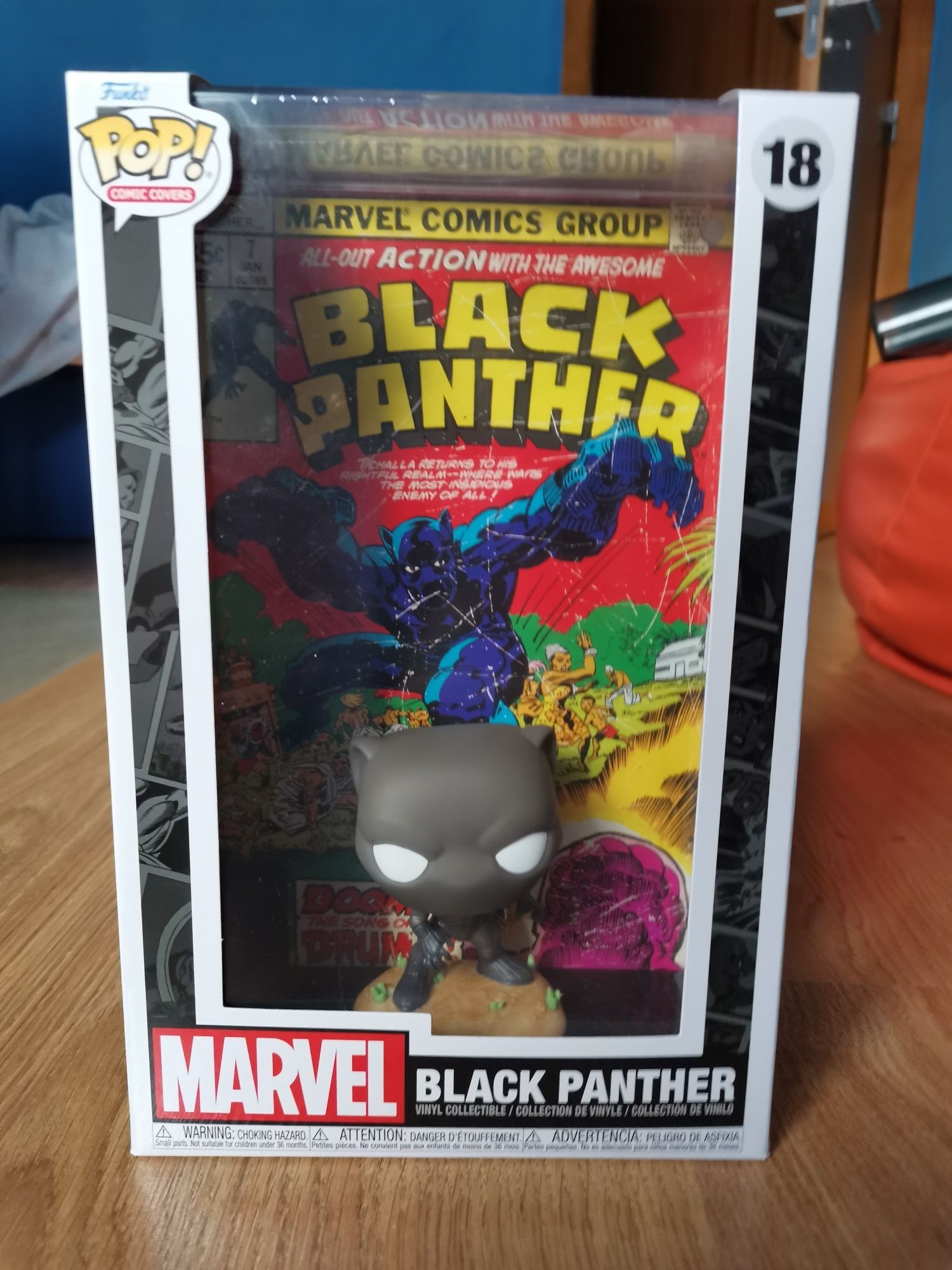 FUNKO Pop! Comic Cover - Marvel: Black Panther