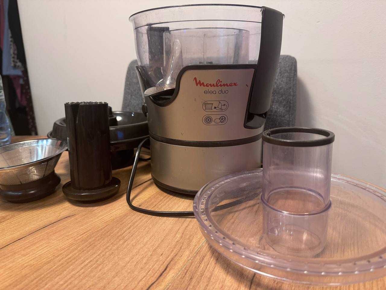 Sokowirówka Moulinex Elea Duo srebrny/szary 300 W