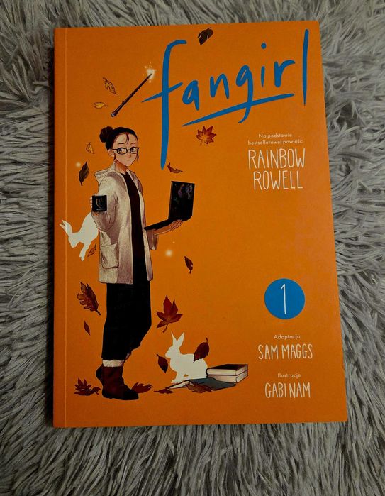 Fangirl komiks manga Rainbow Rowell Gabi Nam Sam Maggs