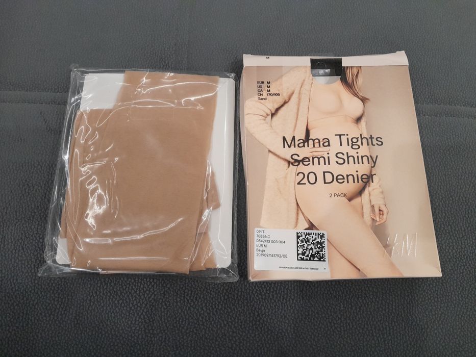 Rajstopy ciążowe H&M 20 DEN rozm. M  1 szt.