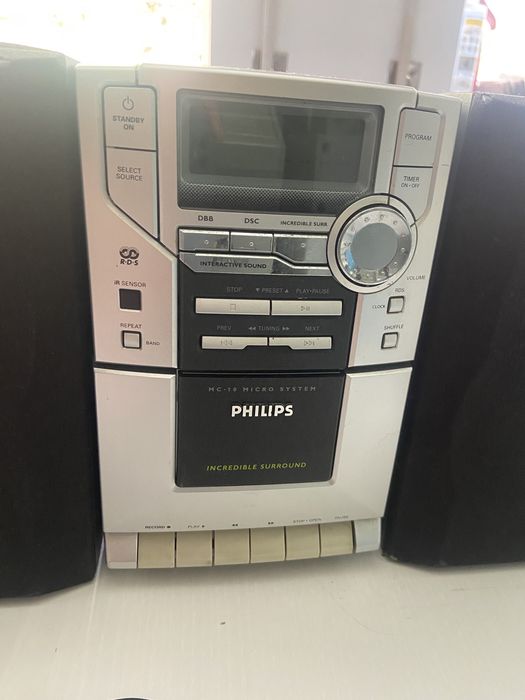 Radio Philips a funcionar