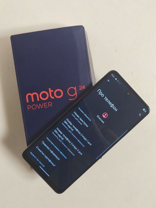 Продам Motorola G24 Power 8/256 (XT2425-4) Glacier Blue