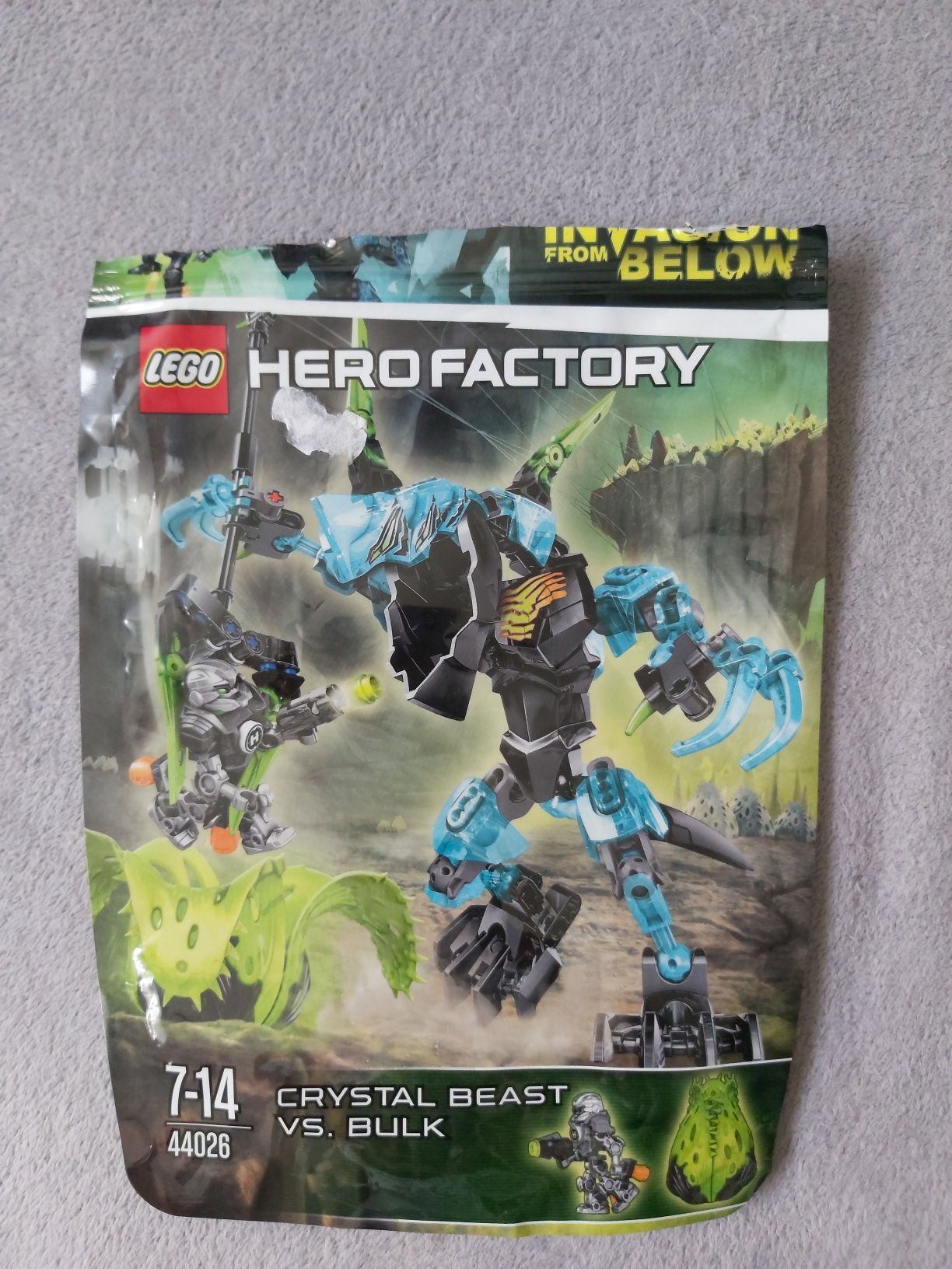 Lego Hero Factory 44026 Crystal Beast VS. Bulk