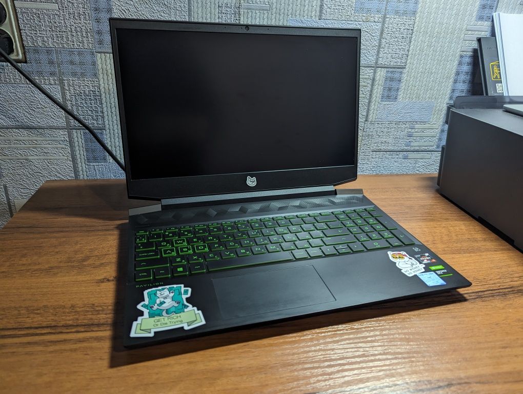 Ігровий ноутбук HP Pavilion Gaming 15 Gtx1650ti Ryzen 5 4600h 6 ядер