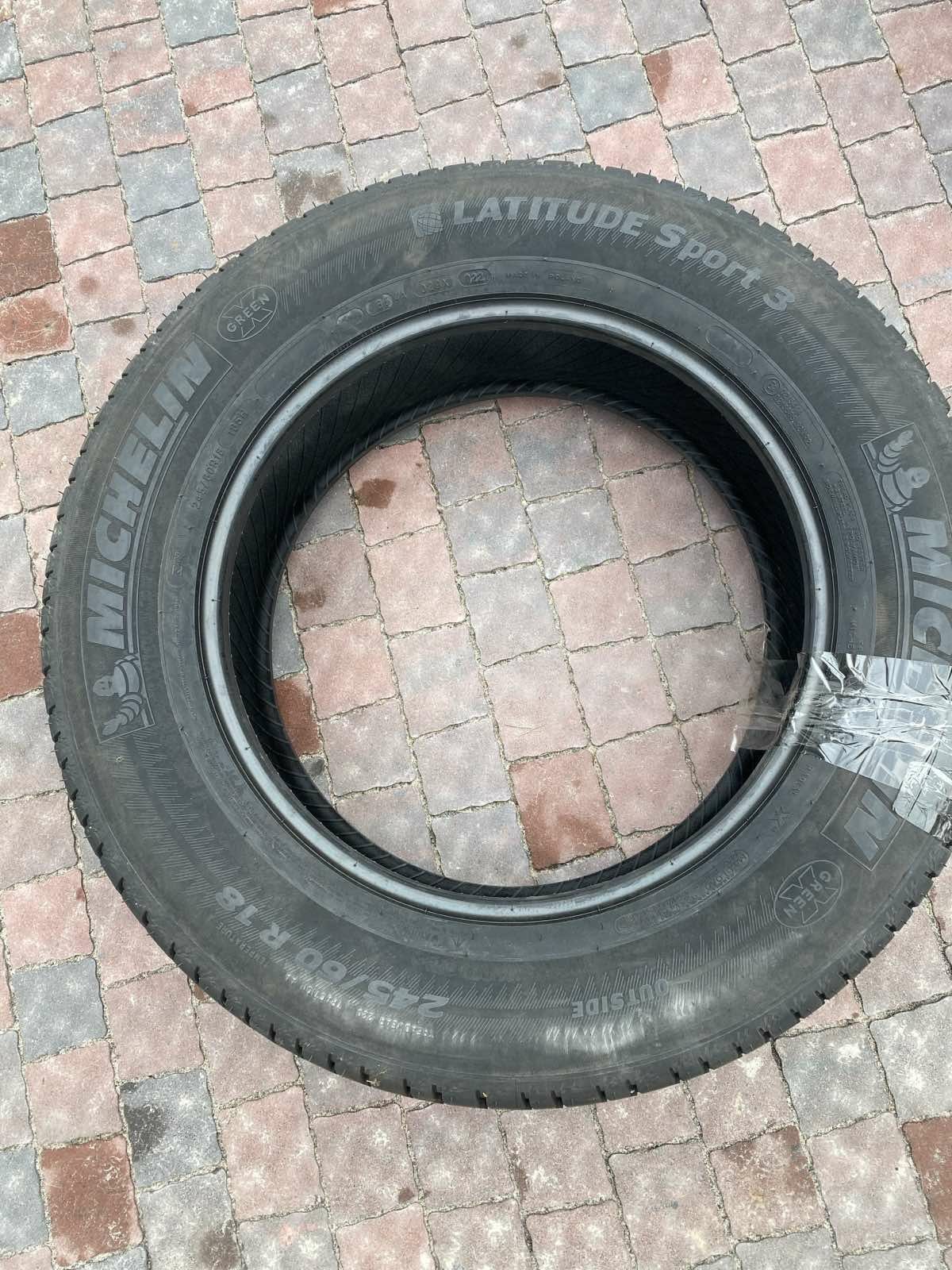 Новая летняя резина Michelin Latitude sport 3 (245/60 R18)